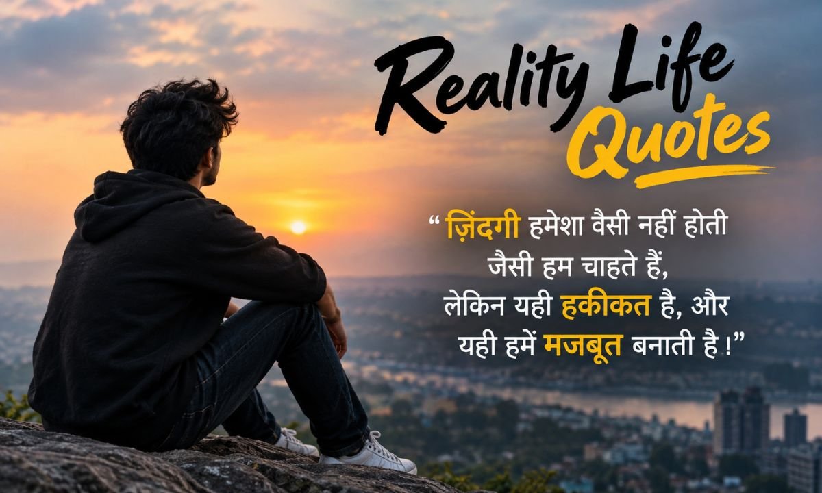 Short reality life quotes in hindi