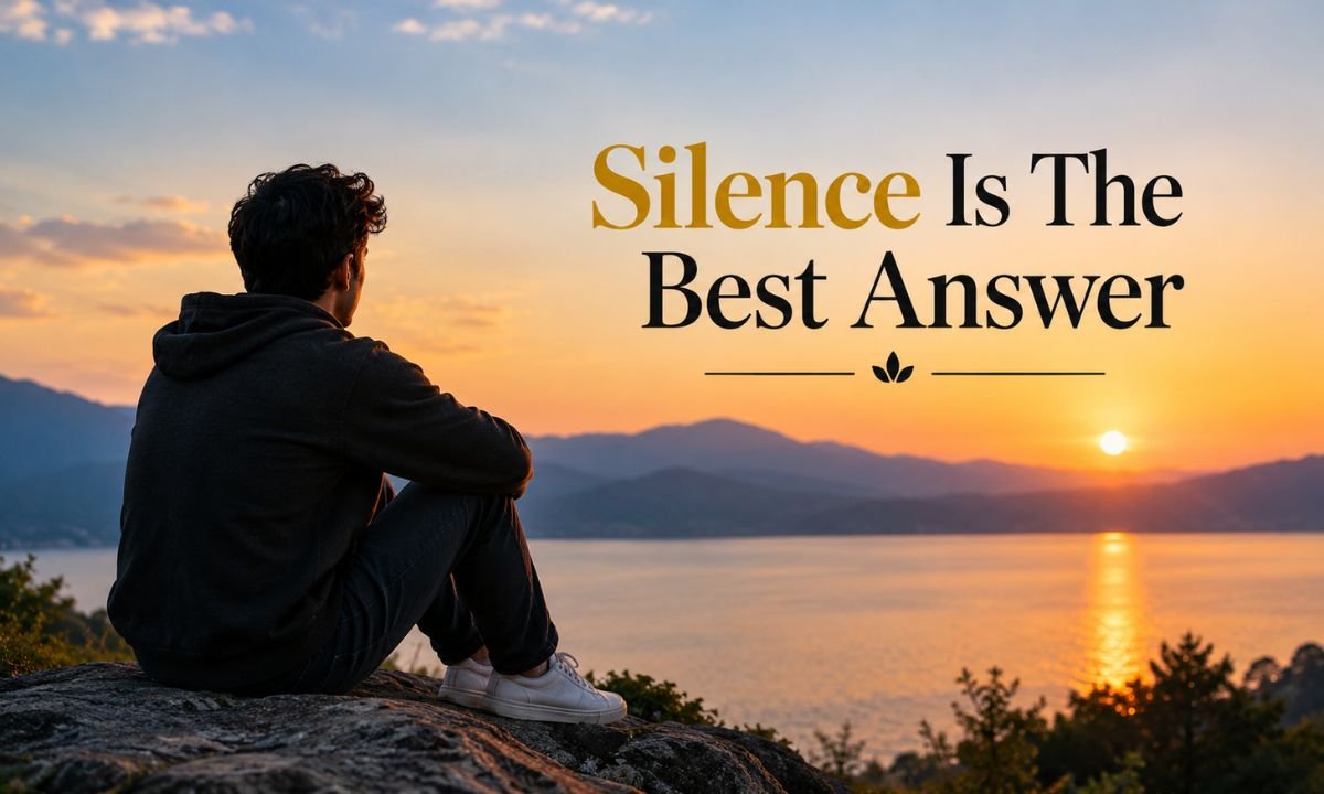 Silence Is The Best Answer Quotes