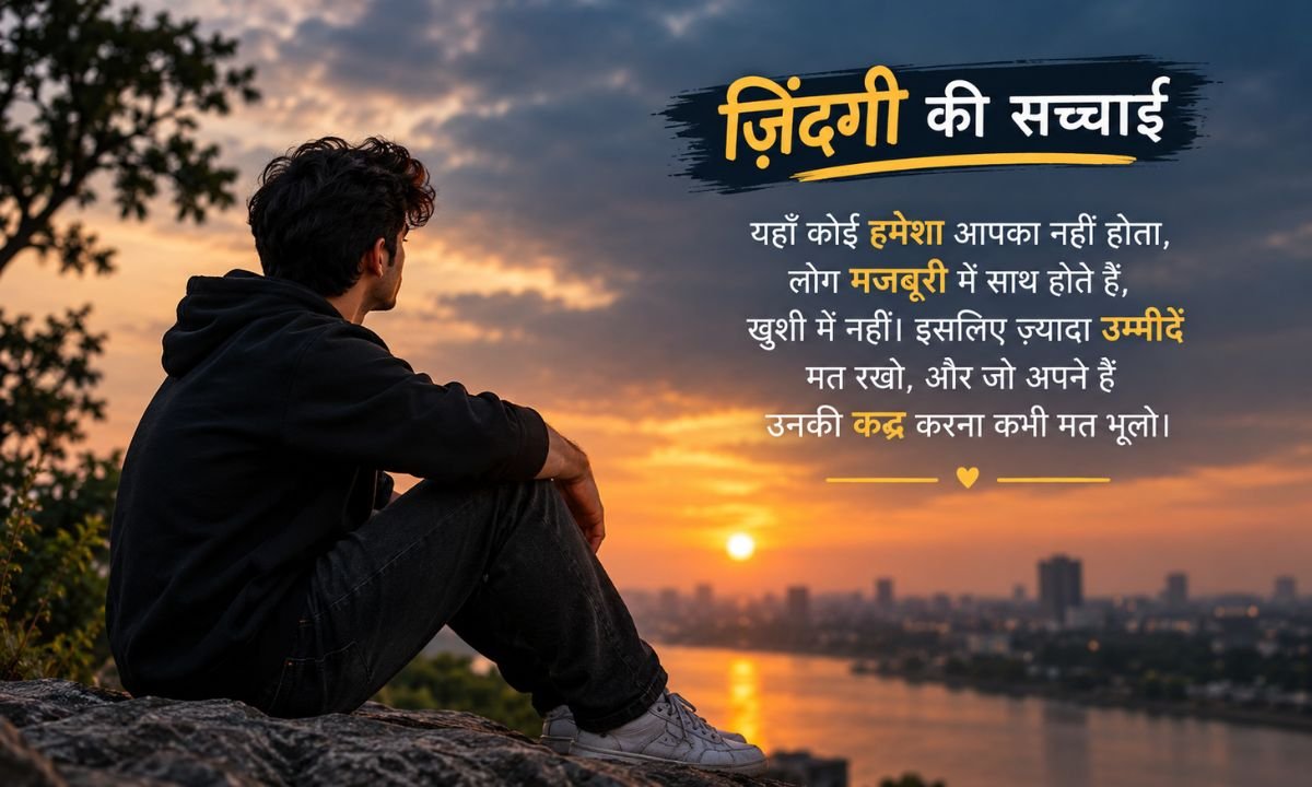 Reality life quotes in hindi for instagram