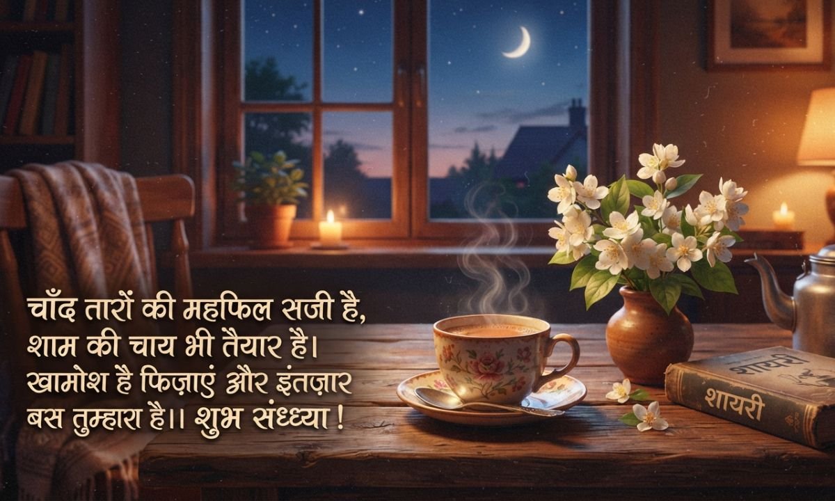 Good Evening Shayari in Hindi