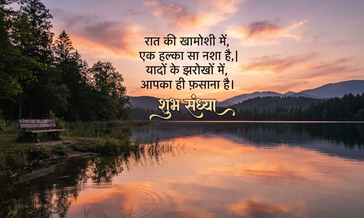 Good Evening Shayari