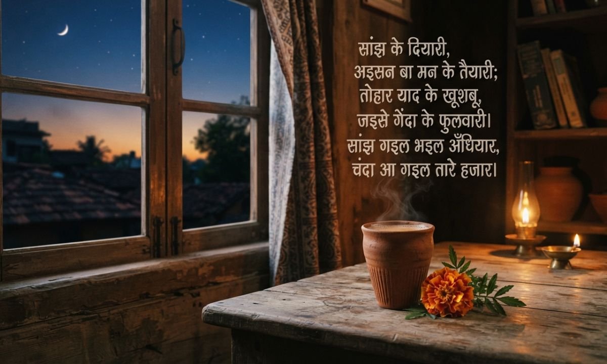 Good Evening Bhojpuri Shayari
