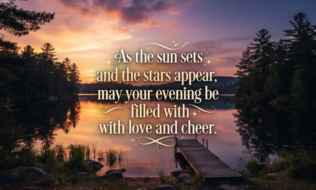Good Evening Shayari English