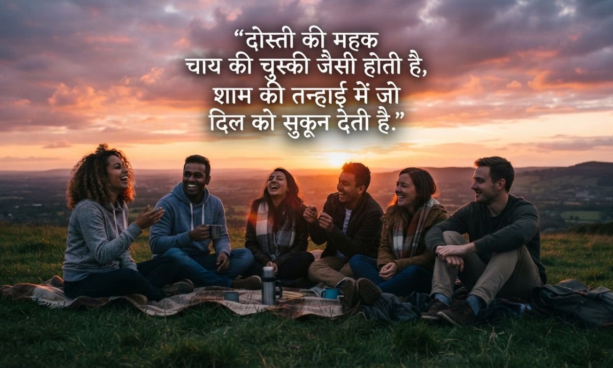 Good Evening Shayari in Hindi for Friends