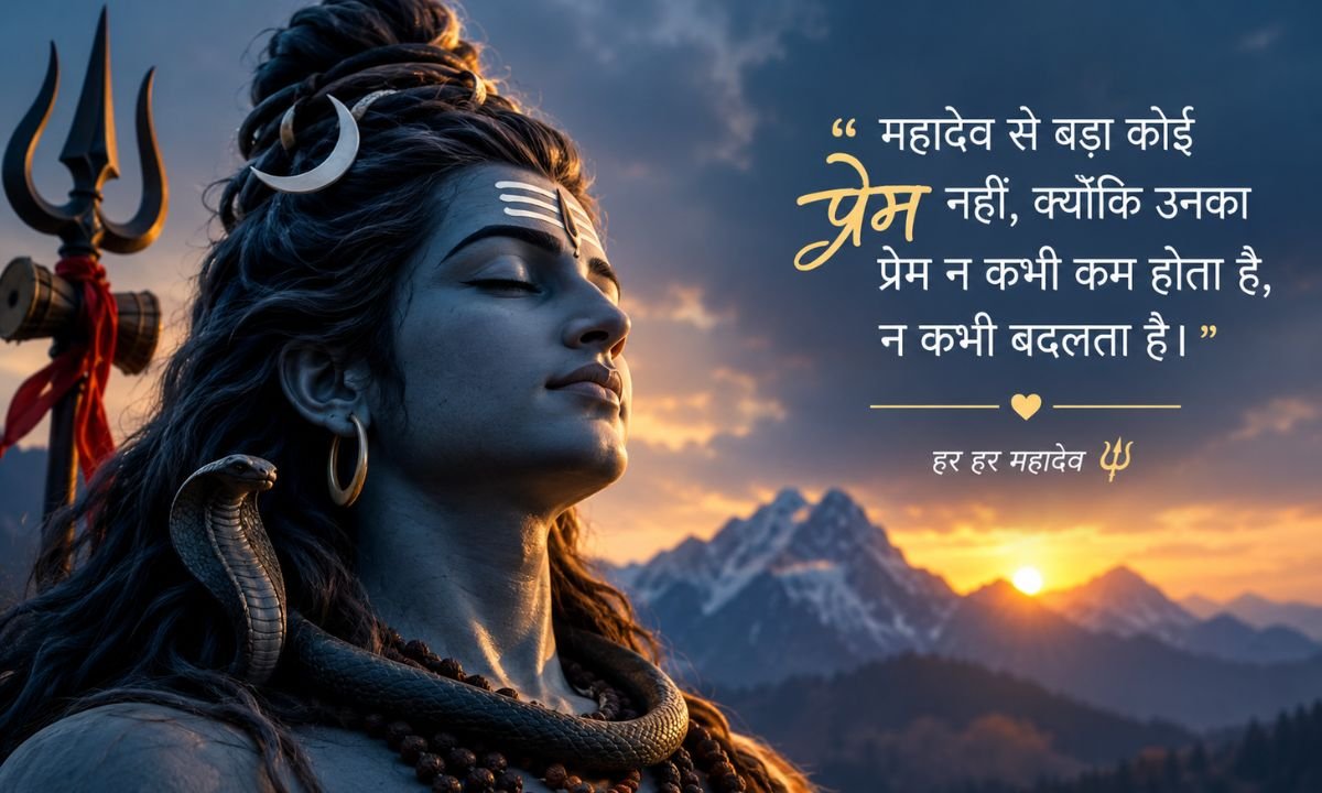 Mahadev Love Quotes in Hindi