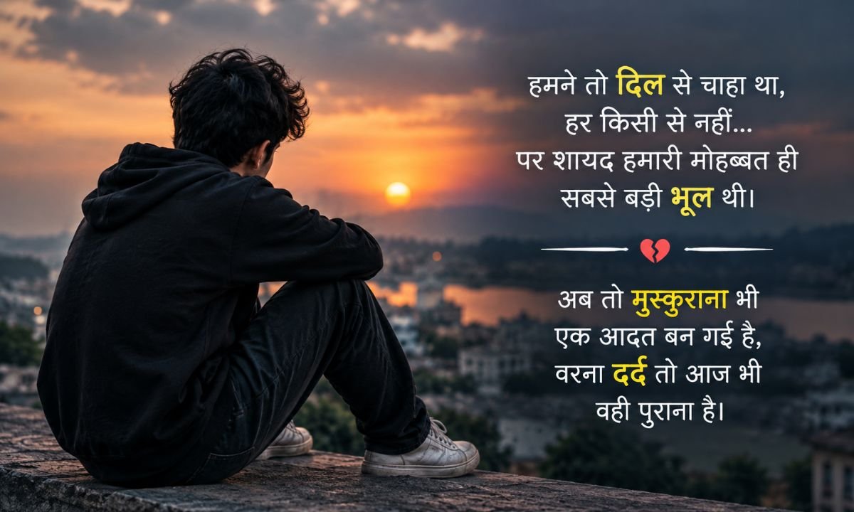 Sad Shayari Captions in Hindi