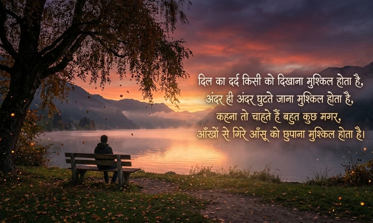 Emotional Heart Touching Shayari in Hindi
