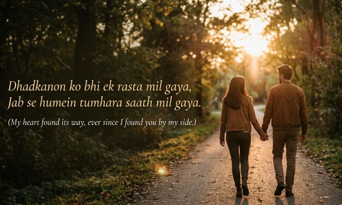 2 line love Shayari in English