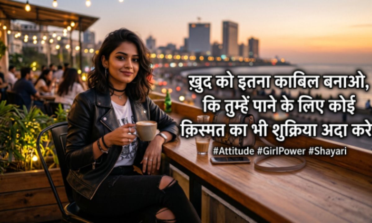 Attitude Shayari For Girls In Hindi