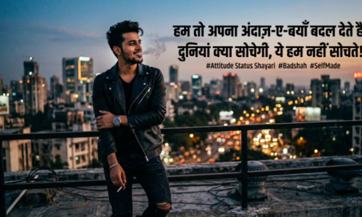 Attitude Status Shayari