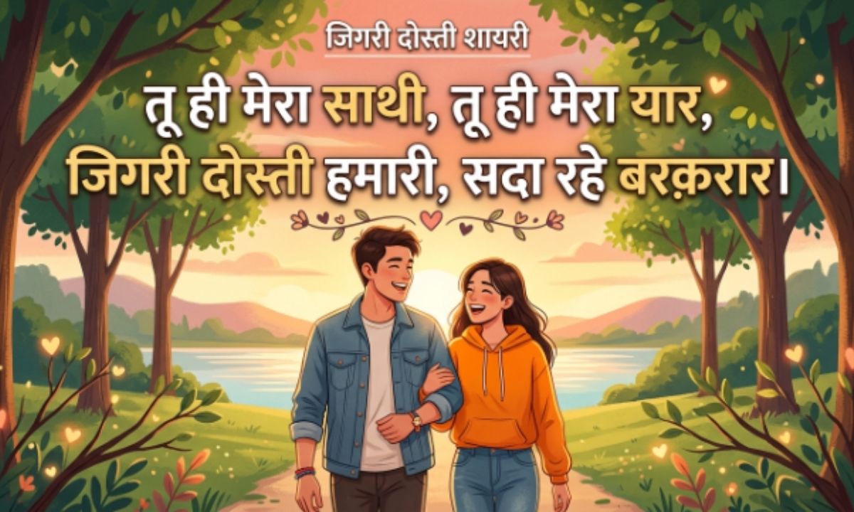 Jigri Dosti Shayari in Hindi 2 Line